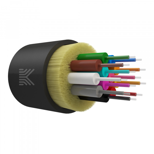 Оптический кабель дистрибьюшн, OM2, 50/125, 12 волокон, нг(А)-HF, черный